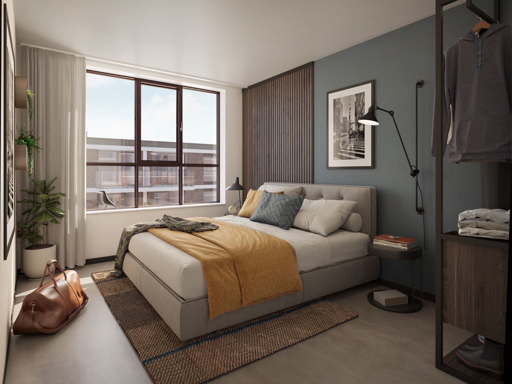 Nieuwbouw Alkmaar Ringers Interieur Bnr348 Compact Dewaaier Slaapkamer 1536